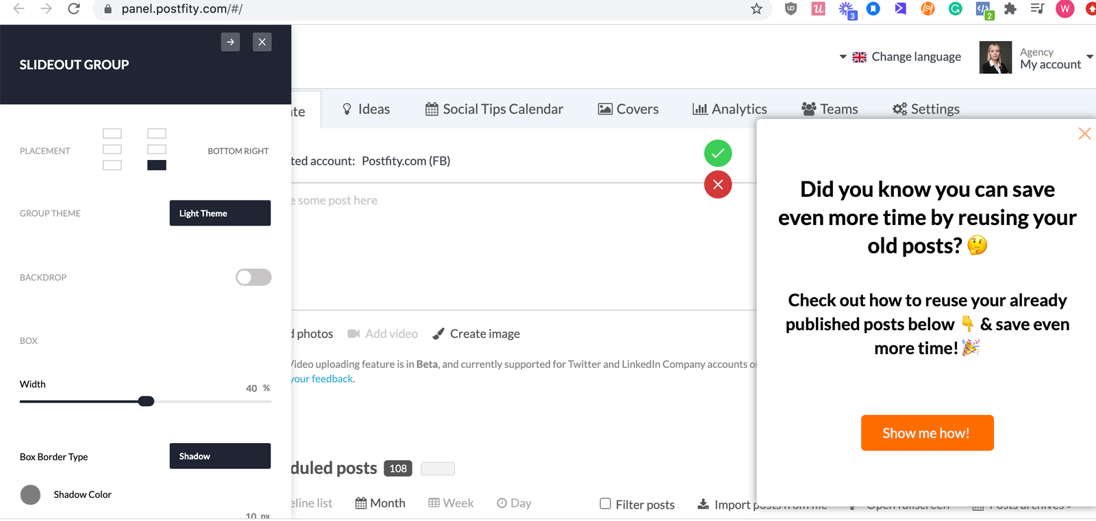 experience Userpilot postifity 1
