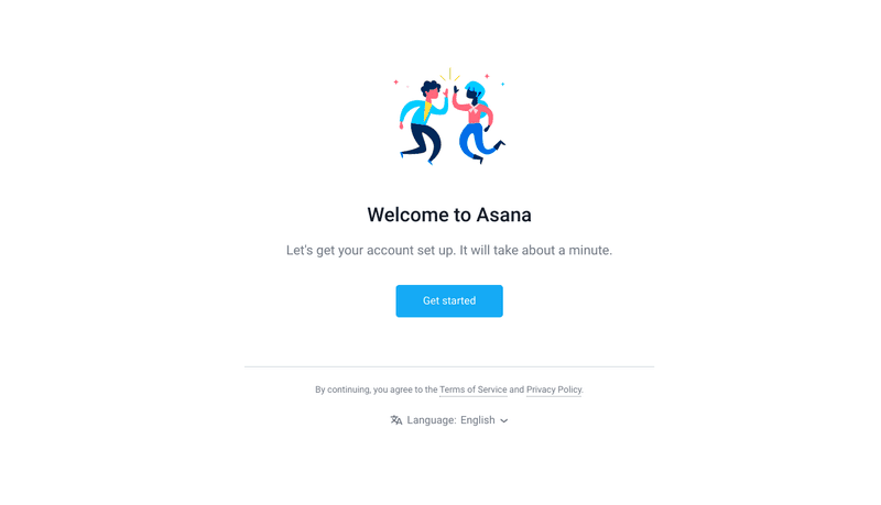 asana onboarding flow