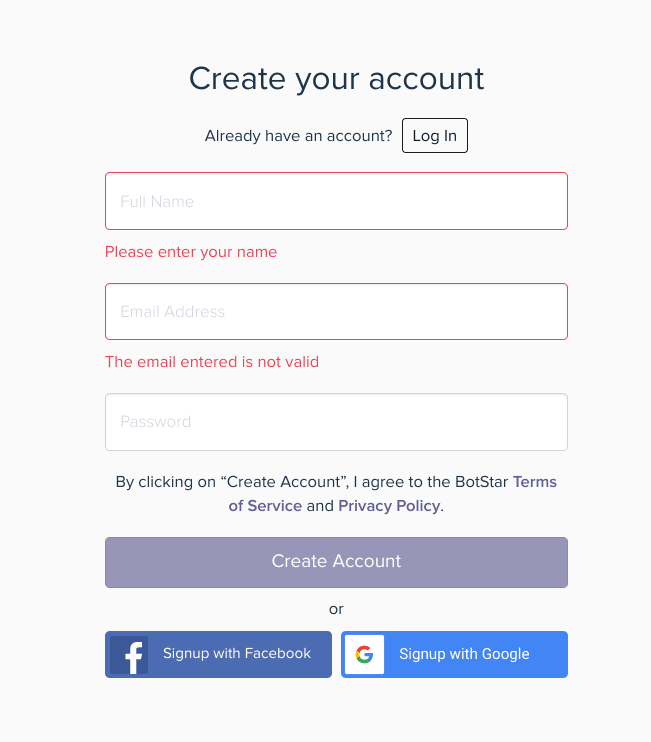 botstar onboard invited users
