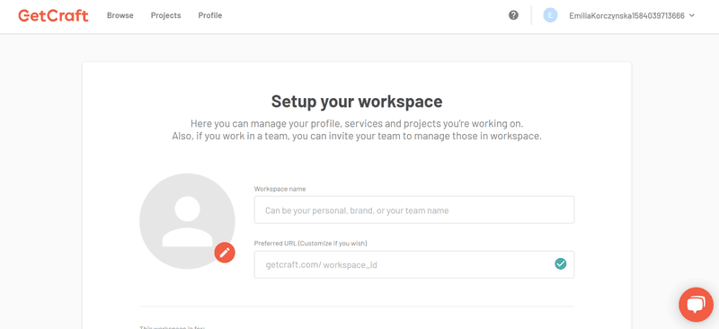 GetCraft Profile step 2