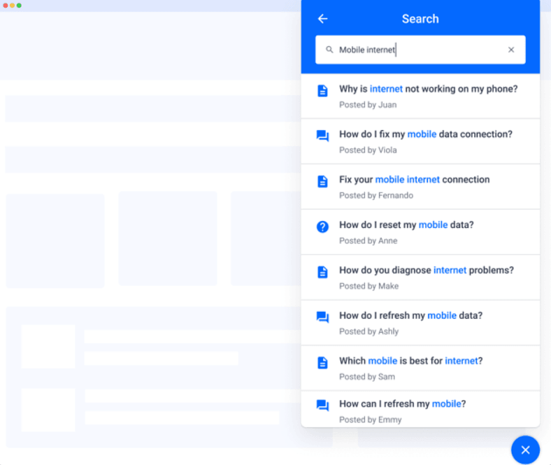 insided help center widget