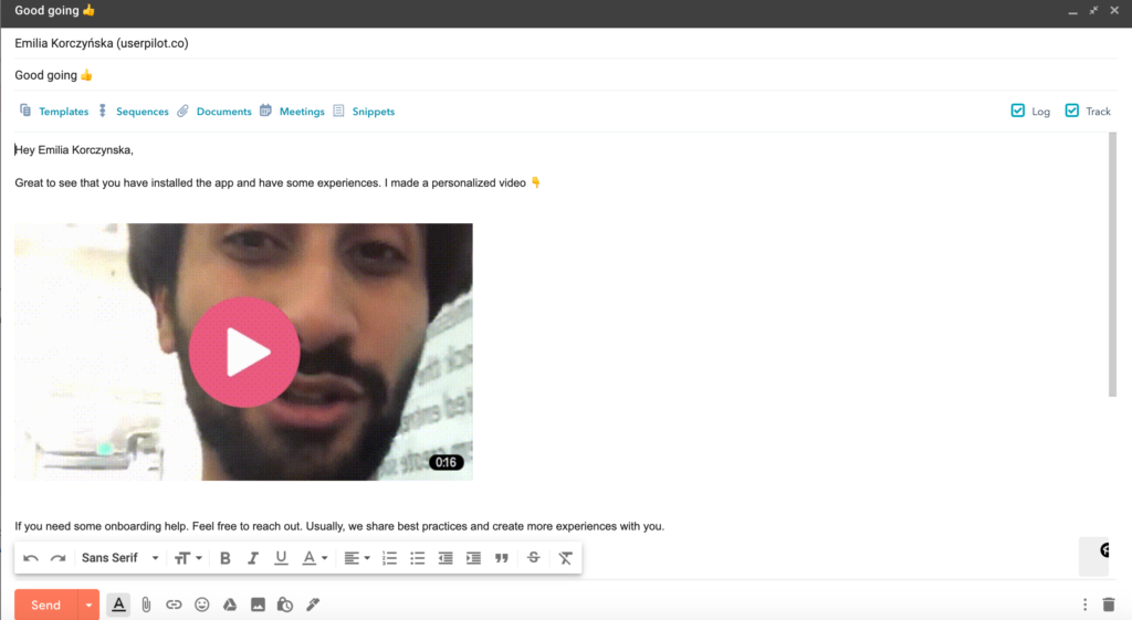 Personalized email