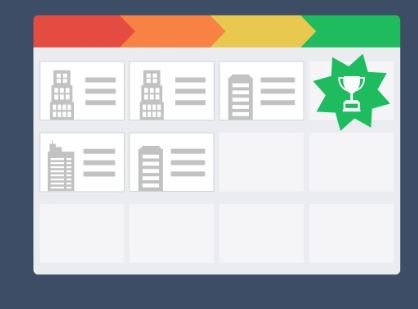 Salesflare's interactive walkthrough screenshot