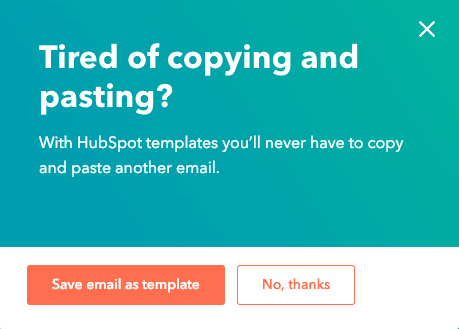 Hubspot: upselling