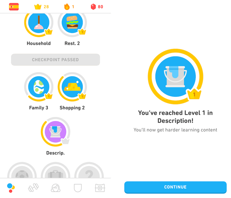 Gamification with Duolingo