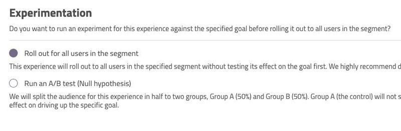 Product Adoption Dictionary: Experimentation