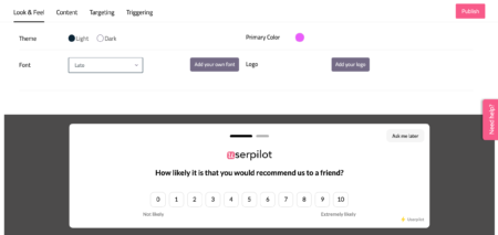 инструменты успеха клиентов Userpilot