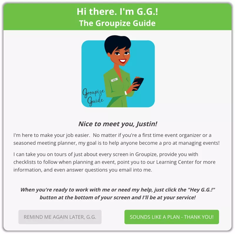 in app guidance userpilot with welcome modals